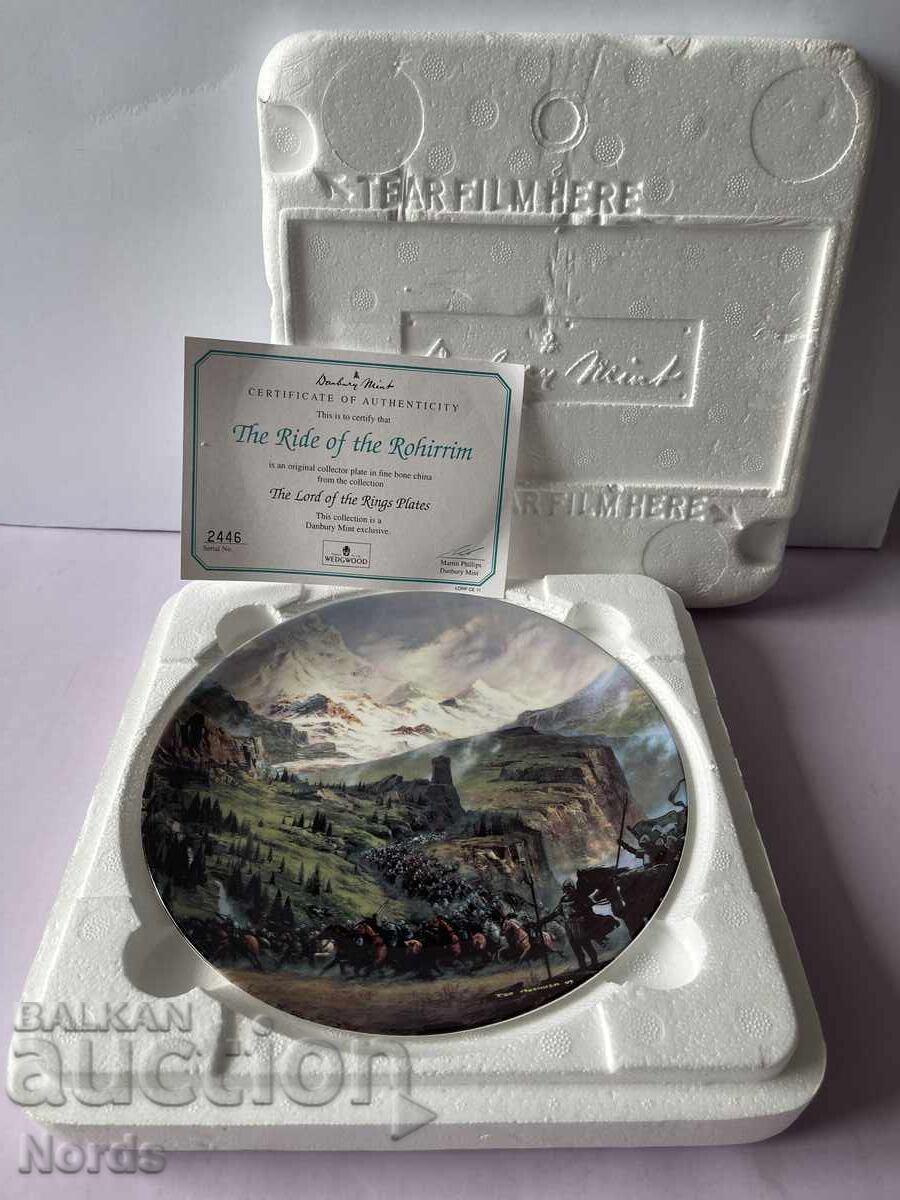 “Властелинът на пръстените” чиния за колекция - 6