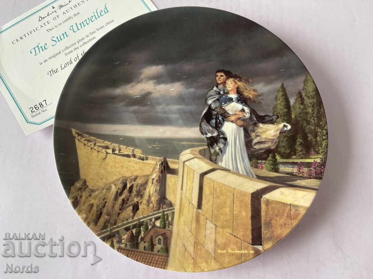 “Властелинът на пръстените” чиния за колекция с цена € 0.01 | 0.02 лв.