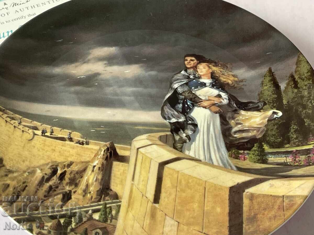 “Властелинът на пръстените” чиния за колекция - 5