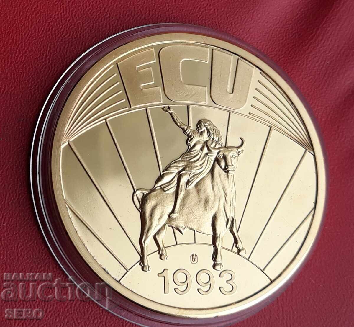 Medalie-Olanda-Écu 1993 cu preț € 2.00 | 3.91 BGN