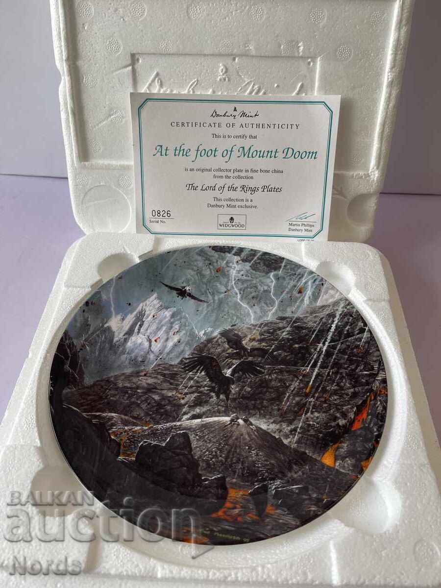 “Властелинът на пръстените” чиния за колекция - 6