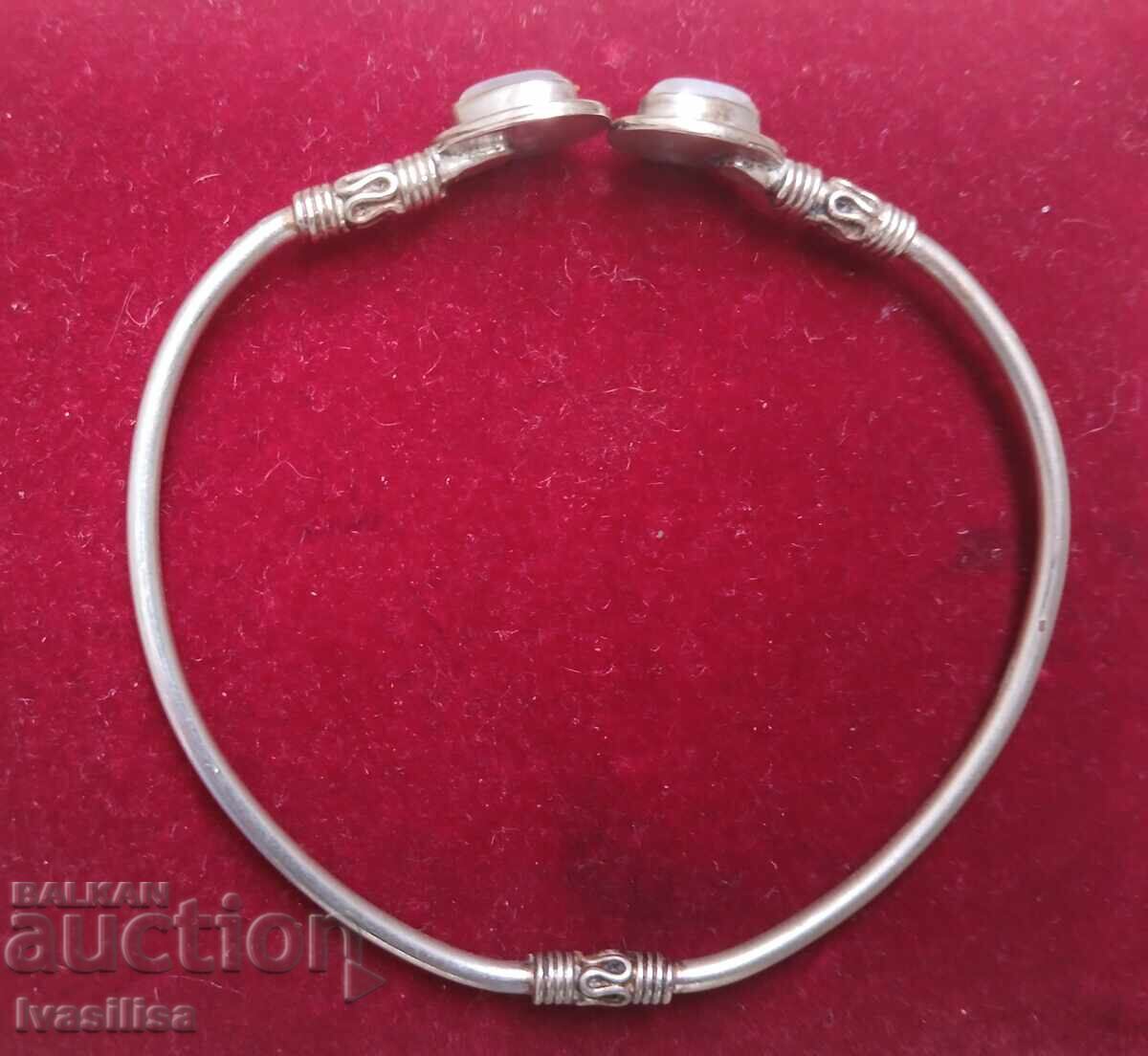 Βραχιόλι αντίκα επάργυρο