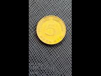 Германия 5 пфенига, 1970 г.