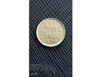Olanda 10 cenți, 1980