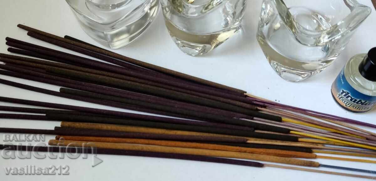 Licitație Sfeșnice de sticlă+arome - NOI!!!!