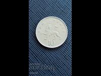 Marea Britanie 10 pence, 1992