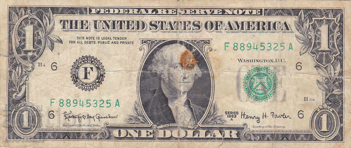 dioman - ΗΠΑ - 1 ΔΟΛΑΡΙΟ - 1963 dioman - ΗΠΑ - 1 ΔΟΛΑΡΙΟ - 1963