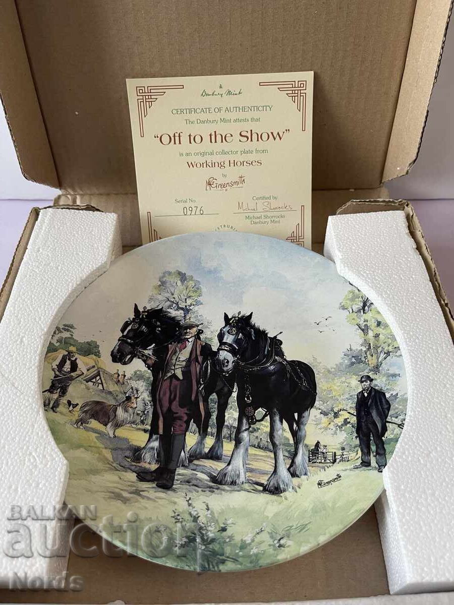 Wedgwood Συλλεκτικό Πιάτο με Πιστοποιητικό - 6