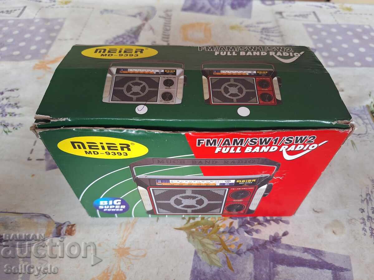 Доставка на ✅РАДИО/ТРАНЗИСТОР MEIER MD-9393❗ Доставка на ✅РАДИО/ТРАНЗИСТОР MEIER MD-9393❗