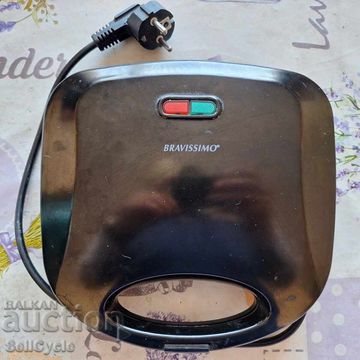 ✅TOASTER/SANDWICH MAKER BRAVISSIMO SM778❗