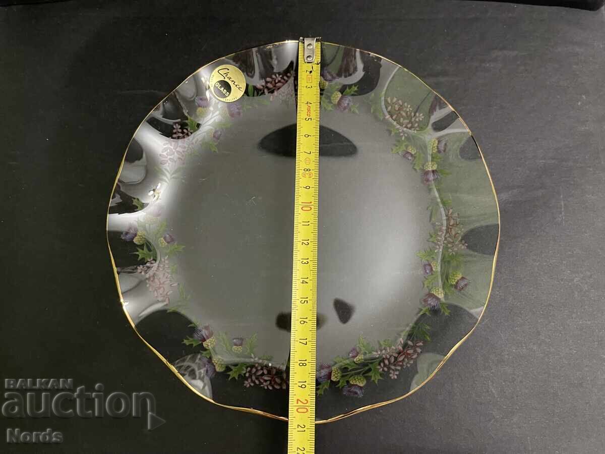 English glass plate - 5