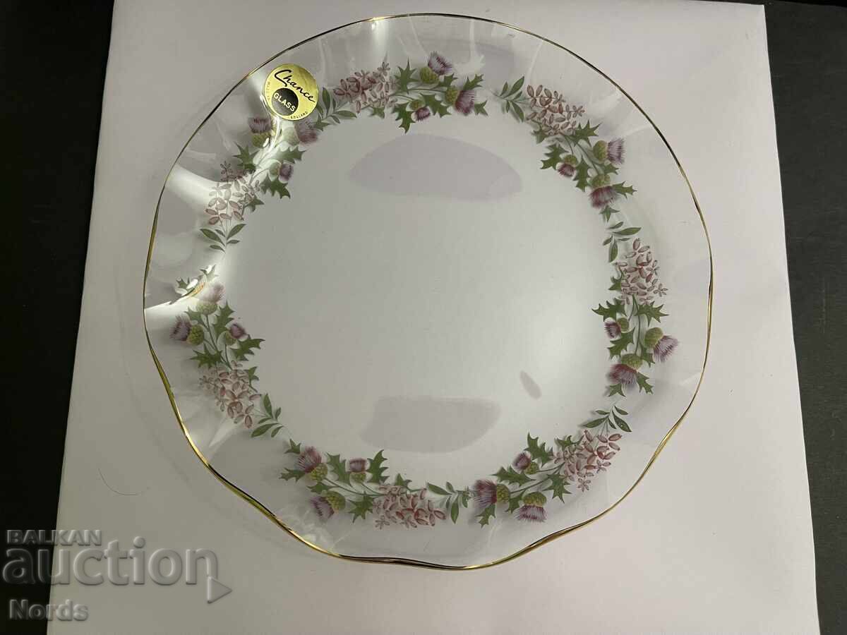 English glass plate - 6