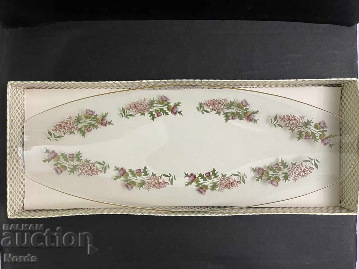 Αγγλικό γυάλινο πιάτο