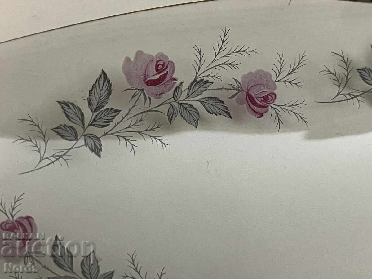 Αγγλικό γυάλινο πιάτο με τιμή € 0.01 | 0.02 BGN