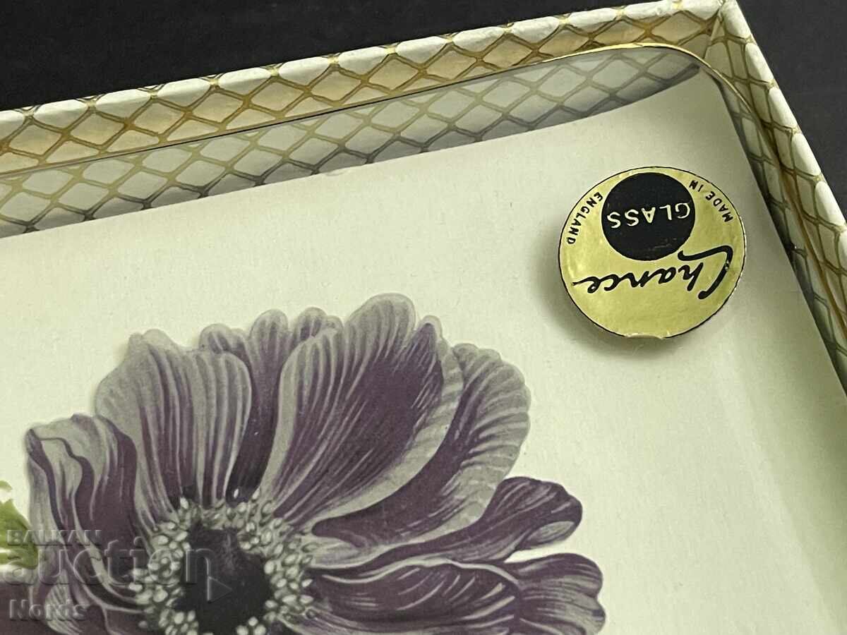 Δημοπρασία Αγγλικό γυάλινο πιάτο