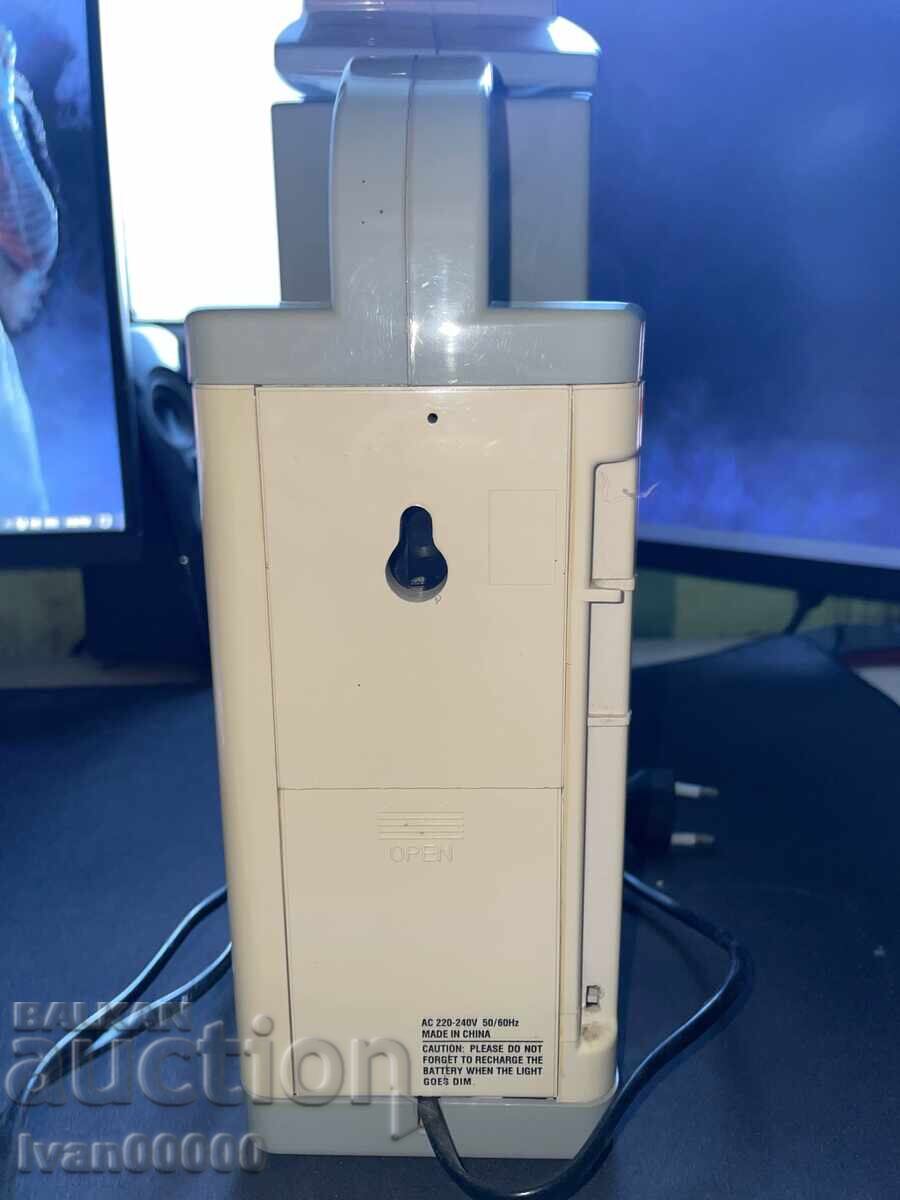 Συσκευή με ραδιόφωνο, φώτα και συναγερμό εκκένωσης με ρεύμα - 5