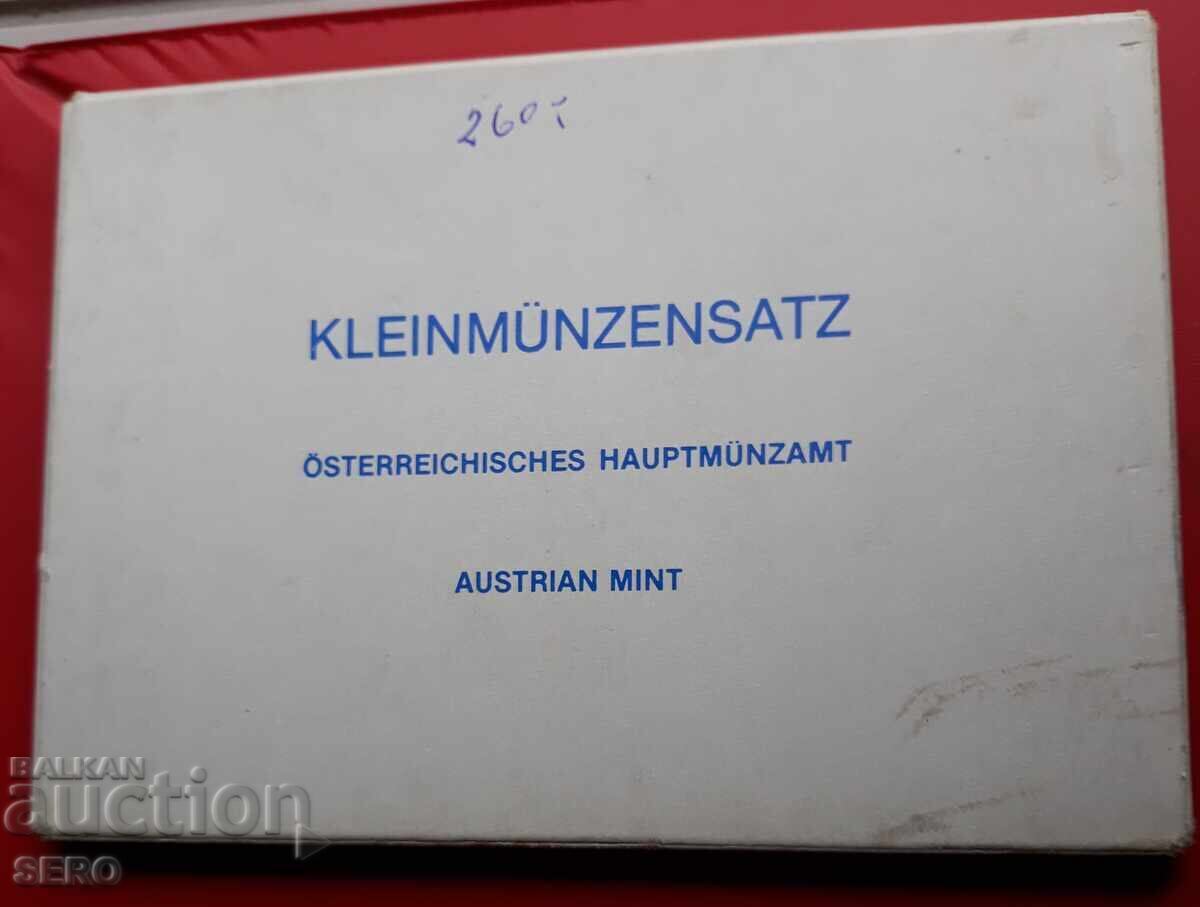 Austria - SET 1983 of 8 coins and 1 medal