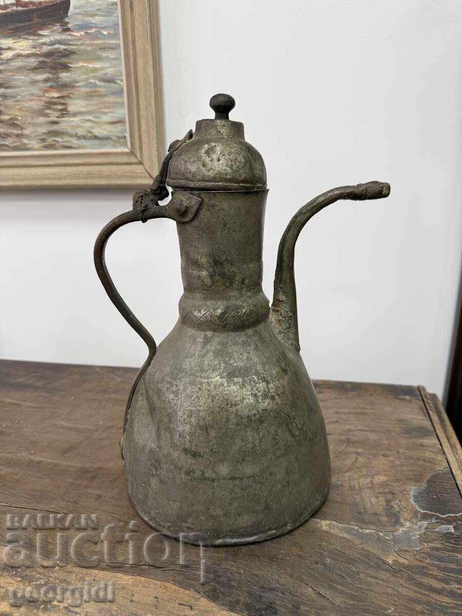 Delivery of Copper Ottoman ewer / jug / vessel. No. 7822