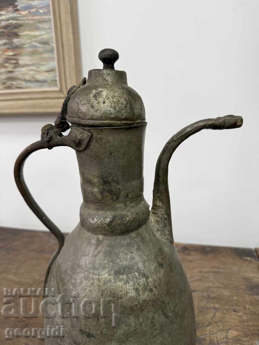 Copper Ottoman ewer / jug / vessel. No. 7822 - 5