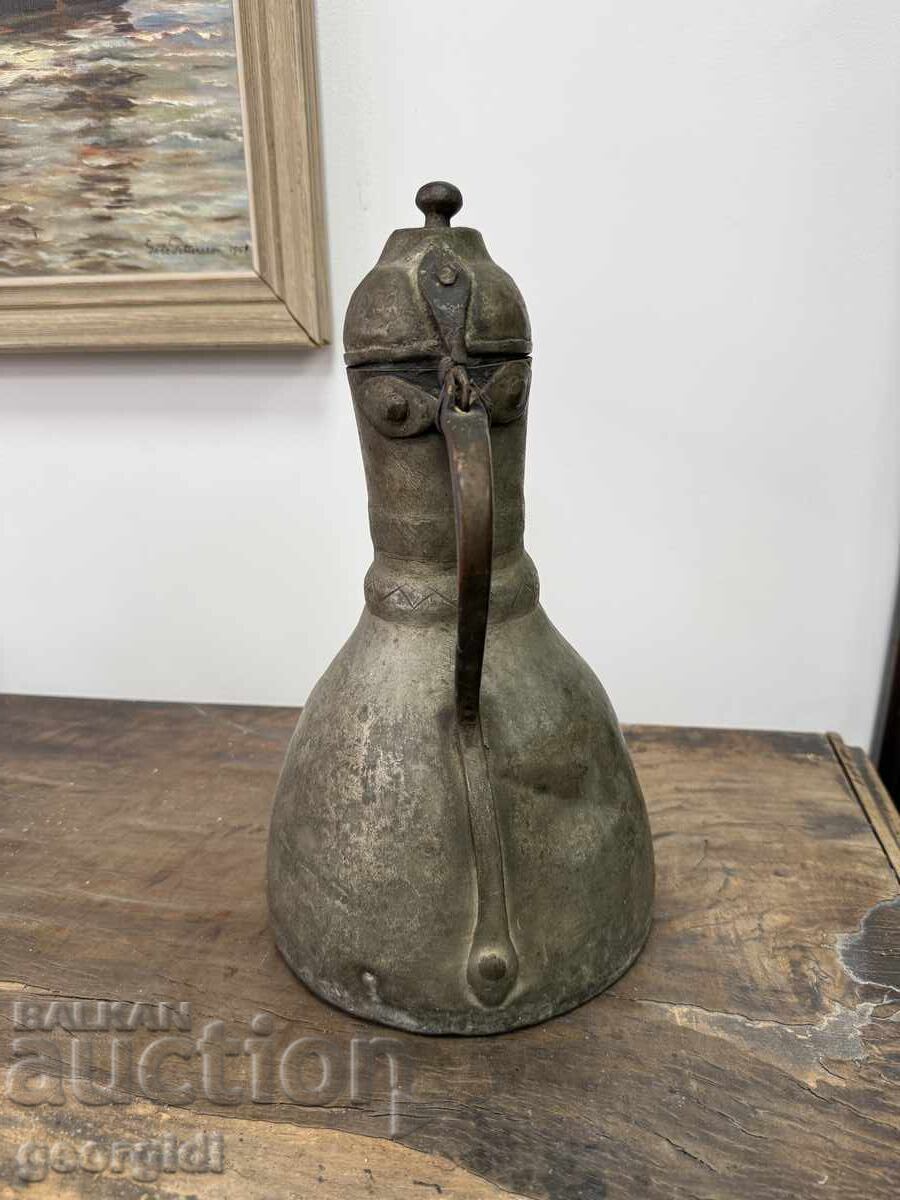 Copper Ottoman ewer / jug / vessel. No. 7822 - 7