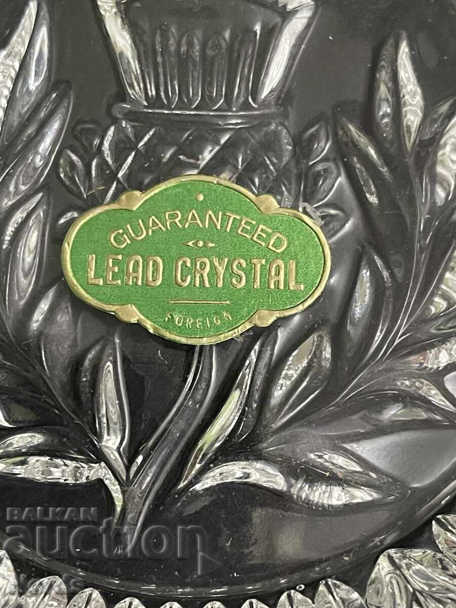 Auction  Crystal plates