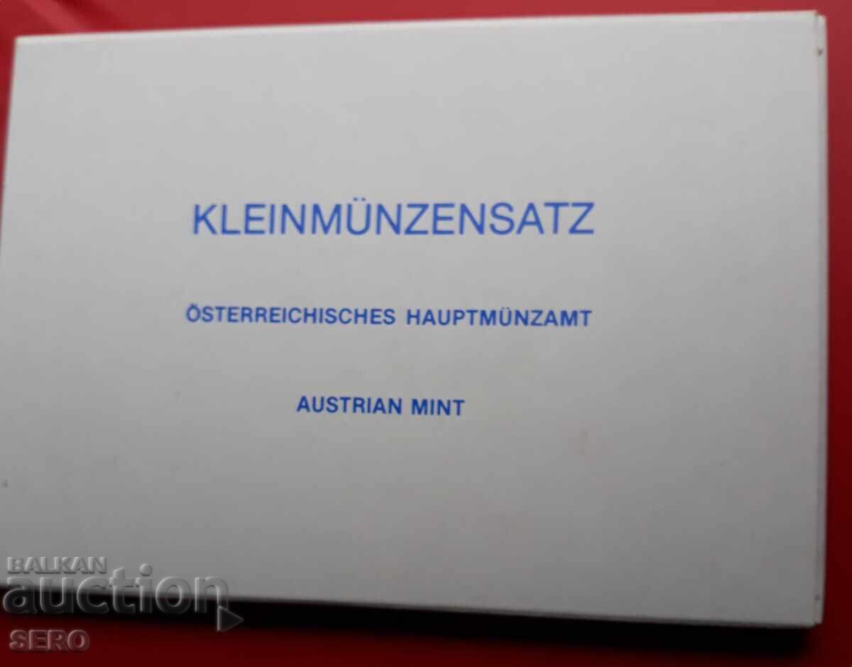 Austria - SET 1984 din 8 monede și 1 medalie