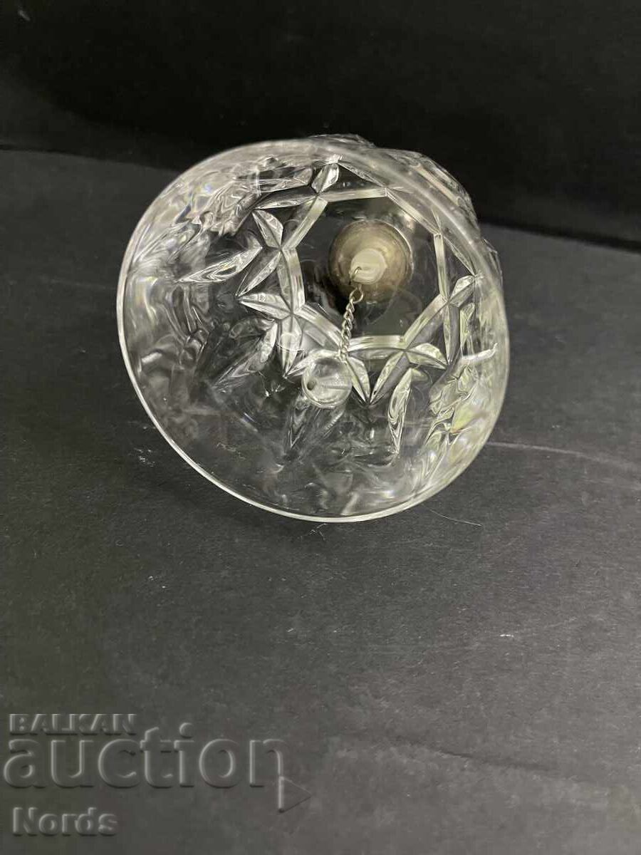 Аукцион Кристална камбанка с посребрена дръжка