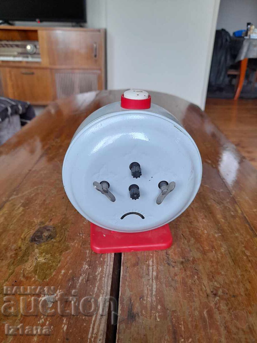 Auction Old table clock alarm clock Jantar, Jantar Auction Old table clock alarm clock Jantar, Jantar