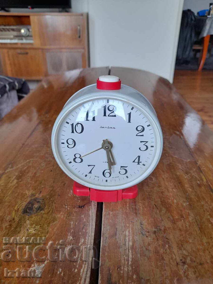 Old table clock alarm clock Jantar, Jantar Old table clock alarm clock Jantar, Jantar