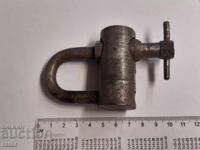 Rare collectible padlock, coffer