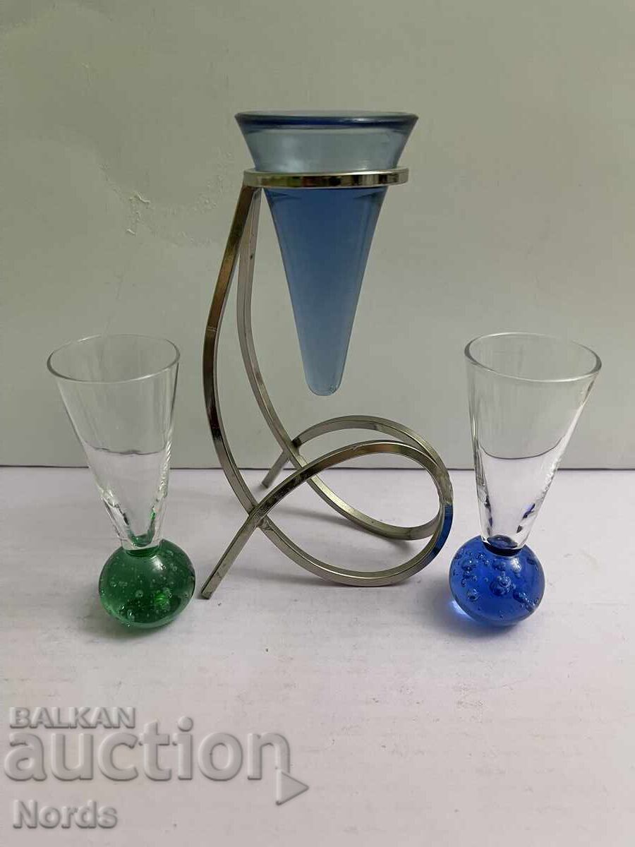 Lot frumos - sticlă colorată - 6