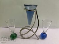 Beautiful lot - colored glass