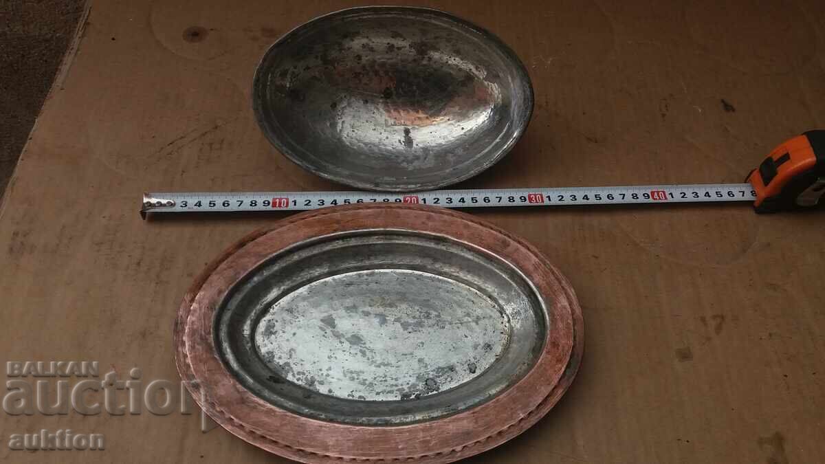 Οθωμανικό δίσκος με καπάκι και τουγρά - Σφυρήλατος χαλκός - 5 Οθωμανικό δίσκος με καπάκι και τουγρά - Σφυρήλατος χαλκός - 5