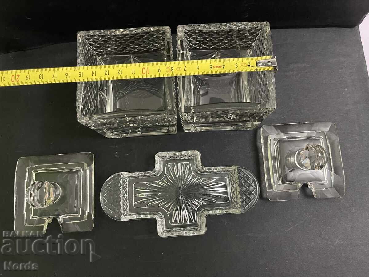 Аукцион Кристален лот захарници