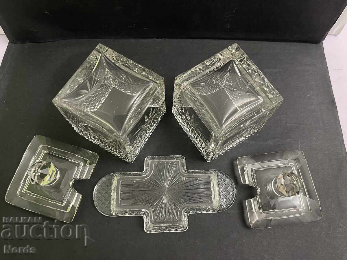 Кристален лот захарници - 5