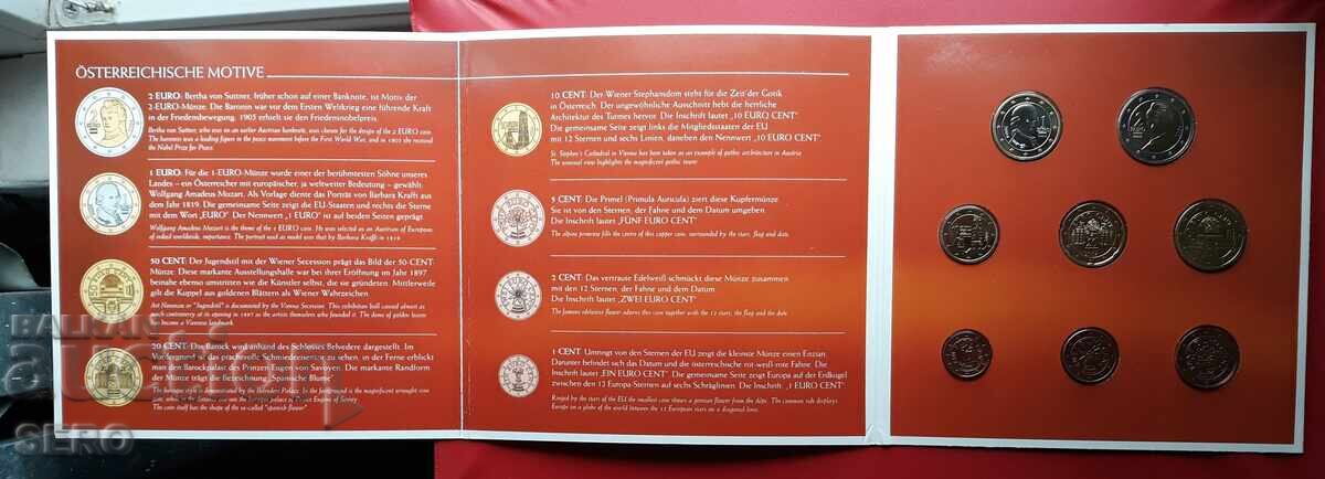 Delivery of Austria - SET 2004 from 8 Euro coins Delivery of Austria - SET 2004 from 8 Euro coins