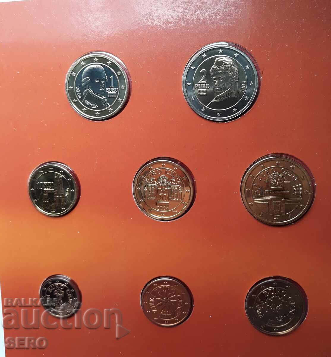 Austria - SET 2004 from 8 Euro coins - 5 Austria - SET 2004 from 8 Euro coins - 5