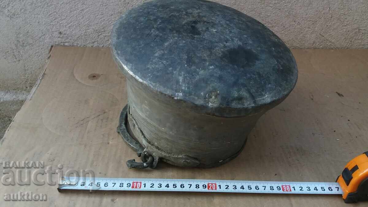 Σφυρήλατο Αναγεννησιακό Χάλκινο Καζάνι - Χαλκός - Γαμήλιο - 7