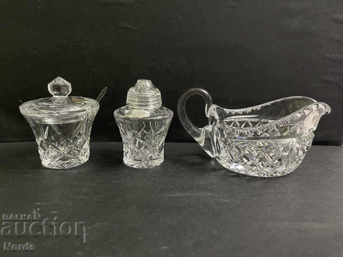 Кристален лот съдчета с цена € 0.01 | 0.02 лв.