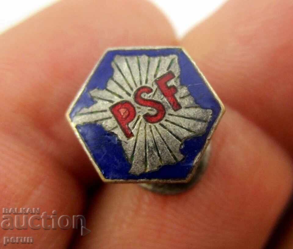 Френска Националистическа Партия PSF преди 1940 г.Бутониера с цена € 15.00 | 29.34 лв. Френска Националистическа Партия PSF преди 1940 г.Бутониера с цена € 15.00 | 29.34 лв.