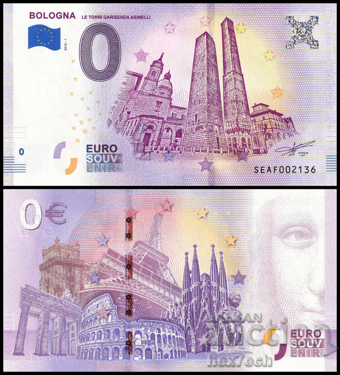 ❤️ ⭐ Italy 2018 0 Euro Bologna - Le Torri UNC new ⭐ ❤️ ❤️ ⭐ Italy 2018 0 Euro Bologna - Le Torri UNC new ⭐ ❤️
