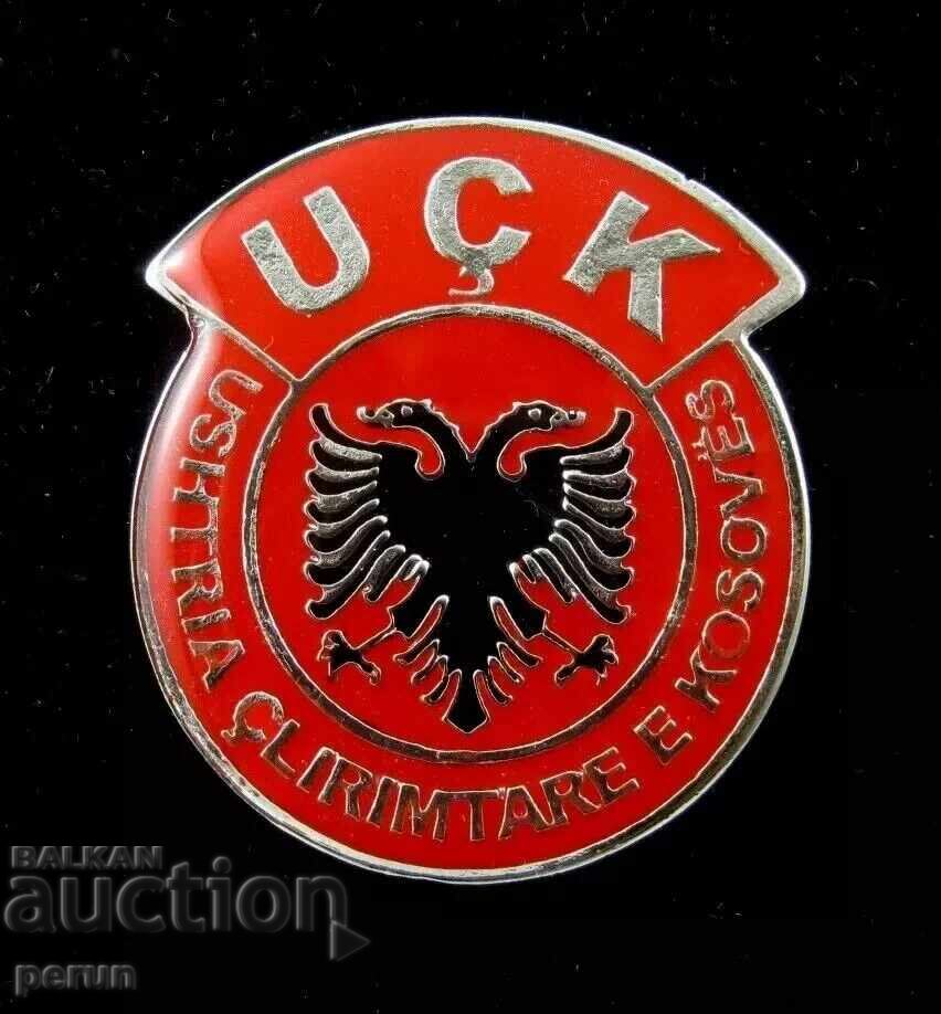 AOK UÇK Insigna Armatei de Eliberare a Kosovo cu preț € 20.00 | 39.12 BGN AOK UÇK Insigna Armatei de Eliberare a Kosovo cu preț € 20.00 | 39.12 BGN