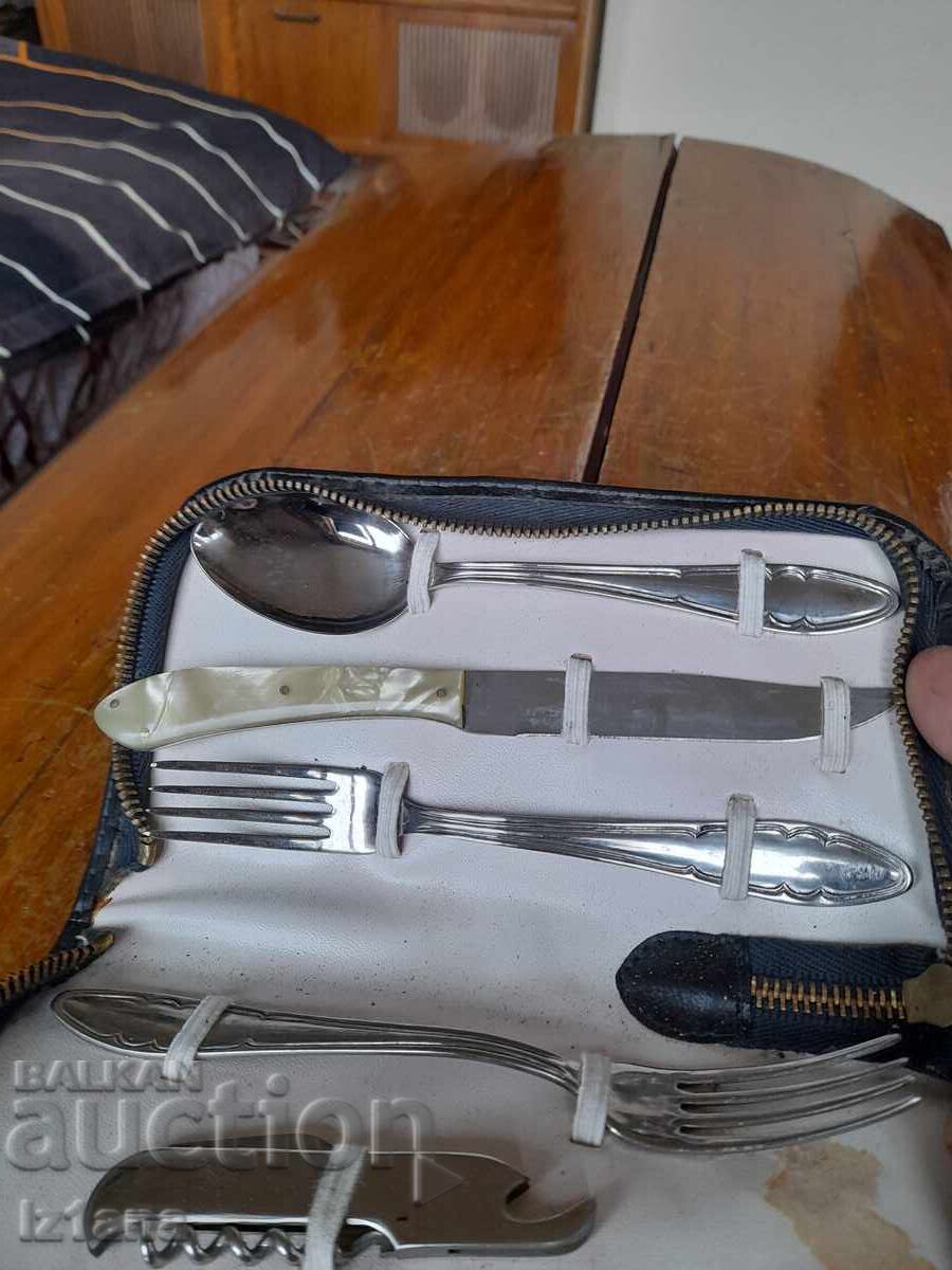 Set vechi de tacâmuri turistice Bulgaria - 5 Set vechi de tacâmuri turistice Bulgaria - 5