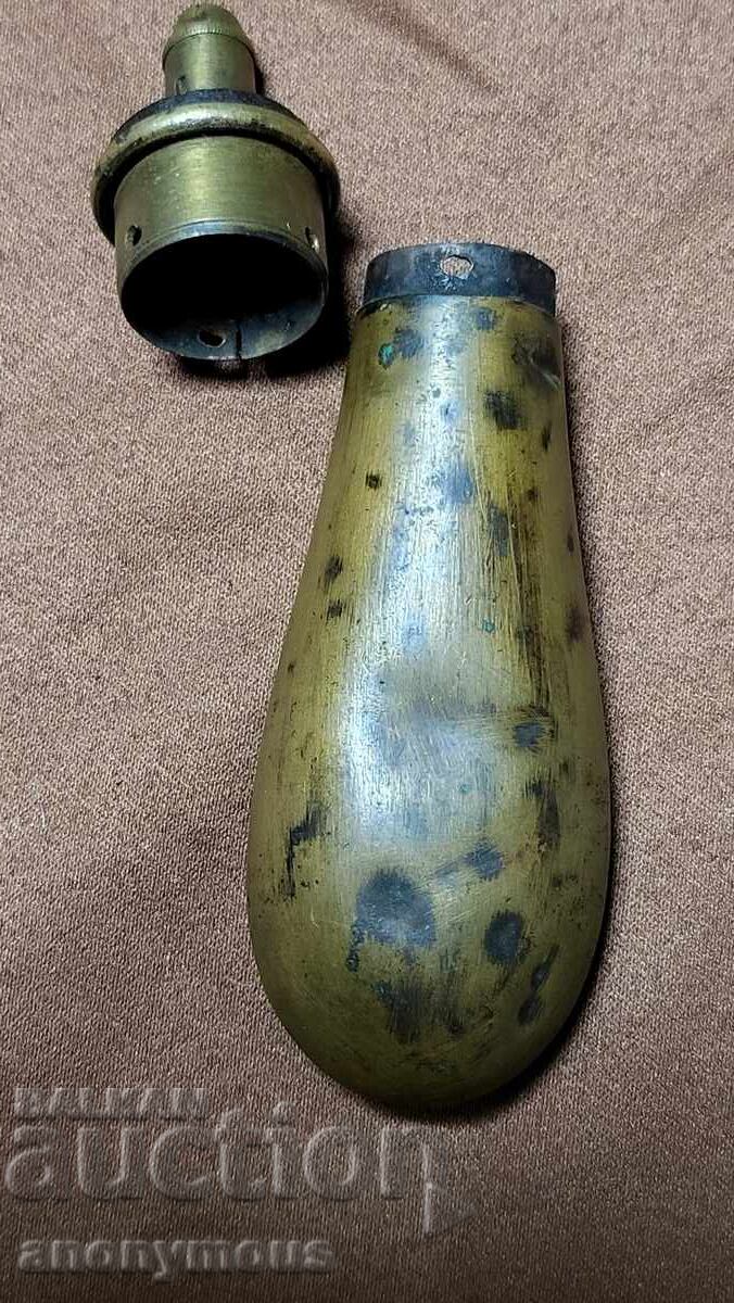 Μεταλλική παλιά μπαρουτα, μπαρουτάκι με τιμή € 92.00 | 179.94 BGN Μεταλλική παλιά μπαρουτα, μπαρουτάκι με τιμή € 92.00 | 179.94 BGN