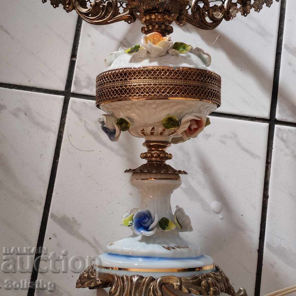 Old, vintage, porcelain night lamp - 5 Old, vintage, porcelain night lamp - 5