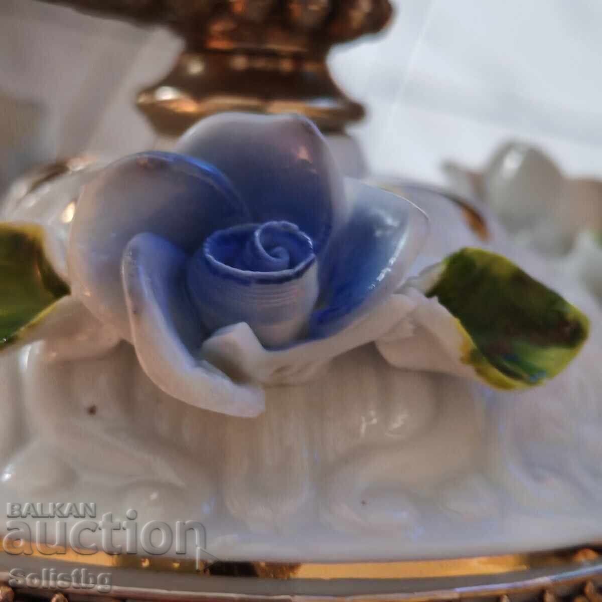 Old, vintage, porcelain night lamp - 6 Old, vintage, porcelain night lamp - 6