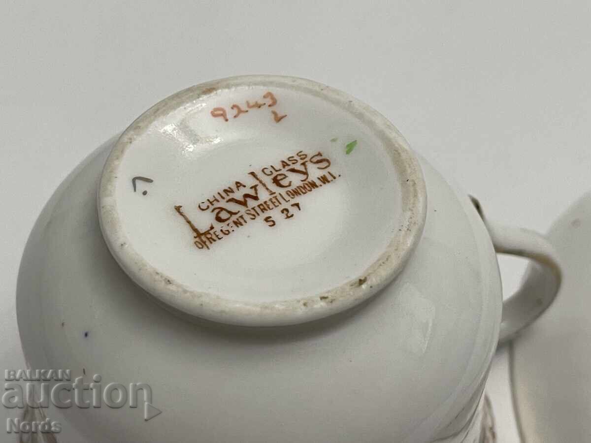 Винтидж английски двоен сет за чай - 6 Винтидж английски двоен сет за чай - 6