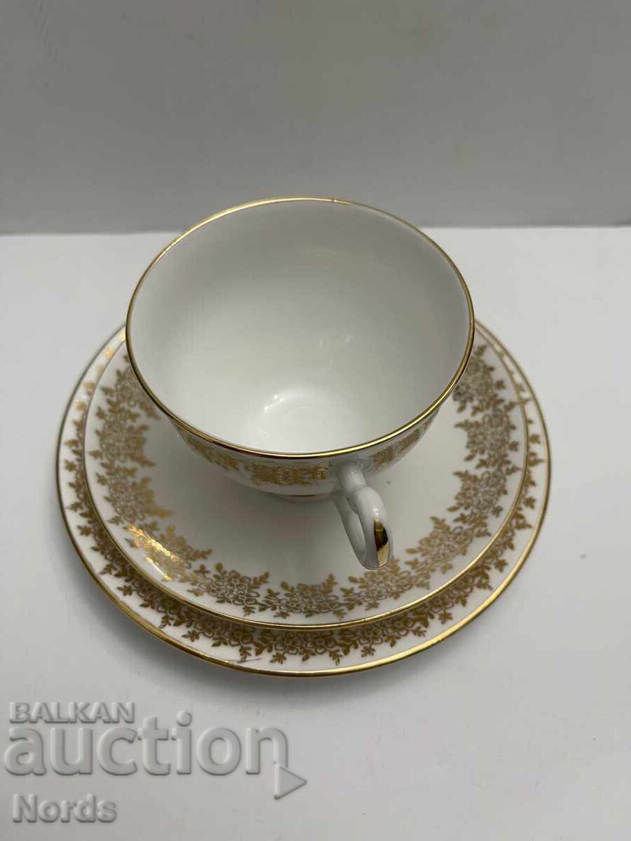 Аукцион Clare Англиски троен сет за чай