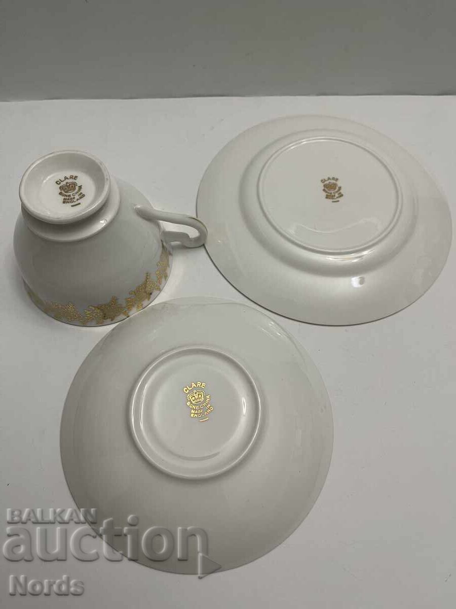 Clare Англиски троен сет за чай - 5