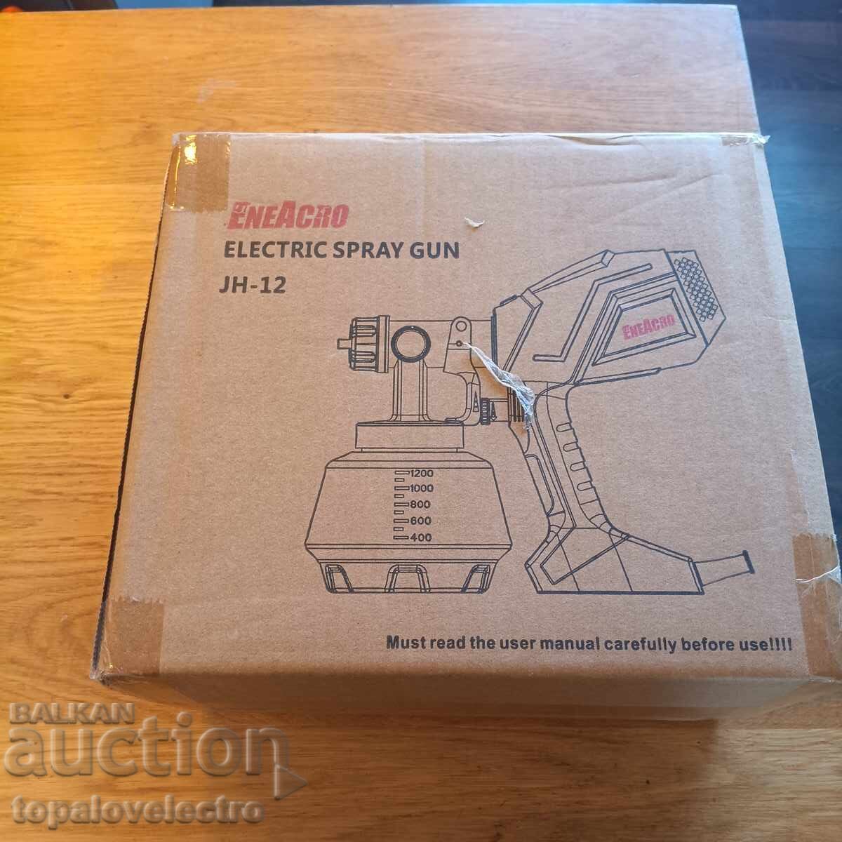 NOU! Pistol de vopsit HVLP 700W cu recipient 1200 ml - 7